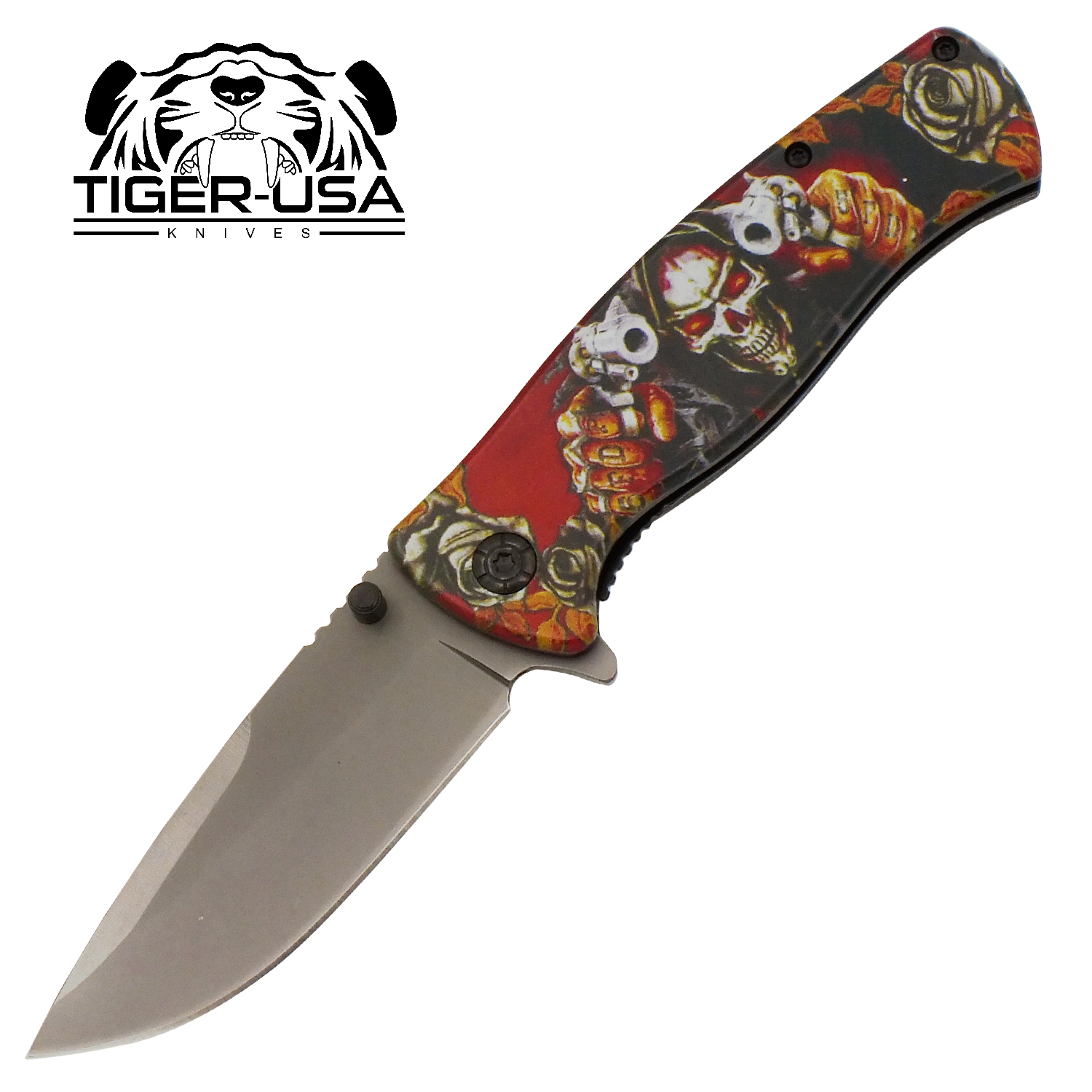 Reapers Revenge Spring Assisted Folding Knife